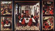 Dieric Bouts Altarpiece of the Holy Sacrament USA oil painting artist